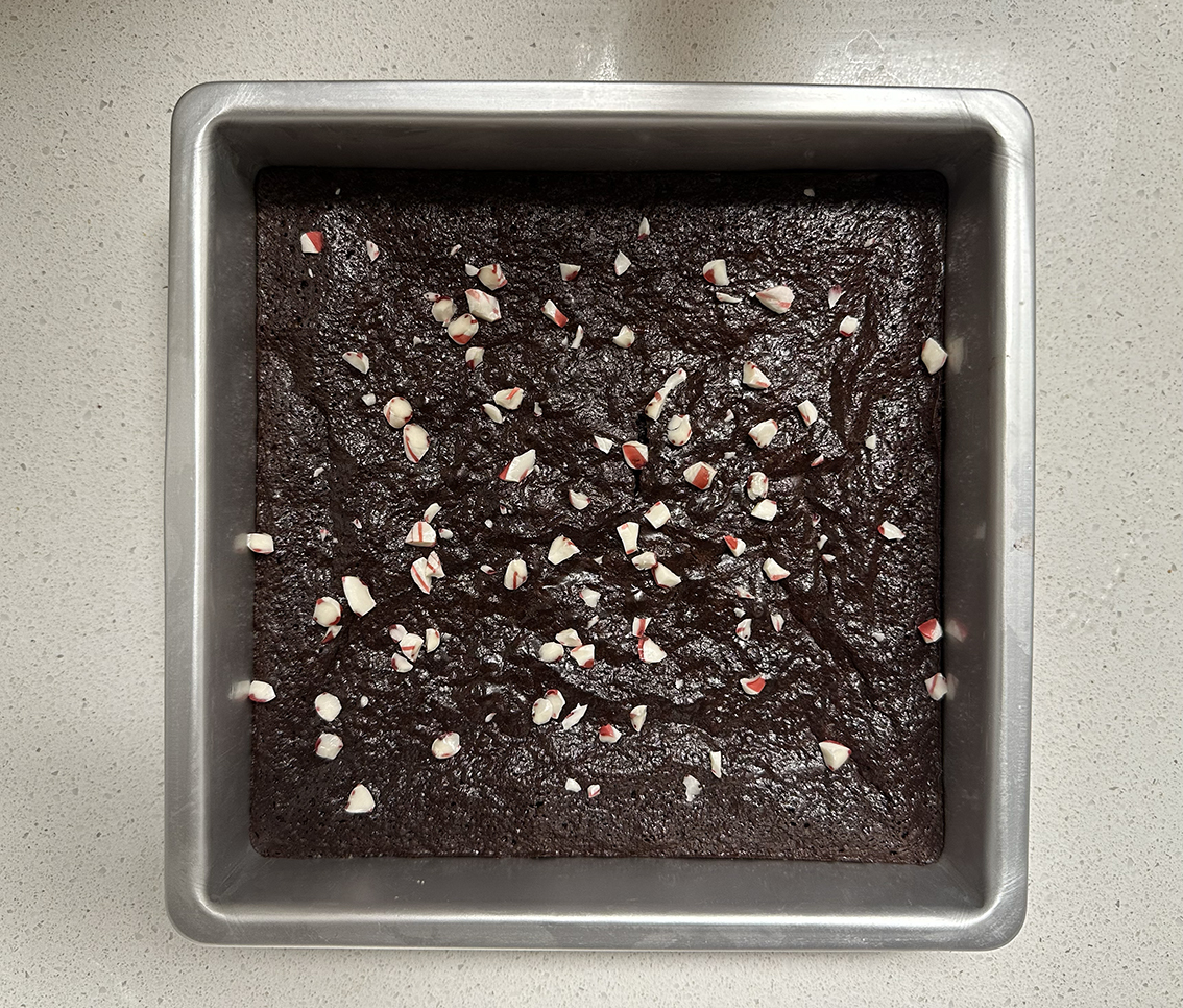 Peppermint Brownies