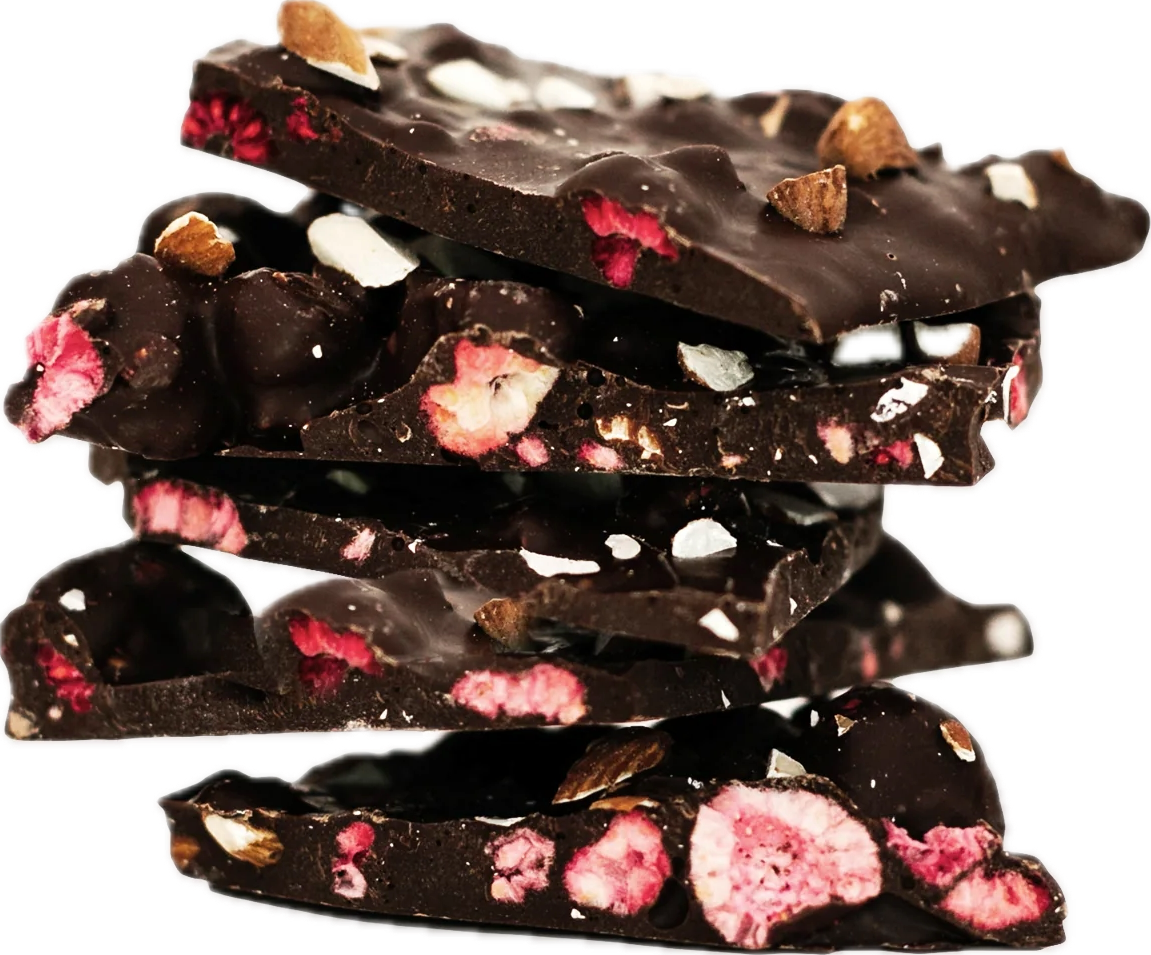 Raspberry Dark Chocolate Bark